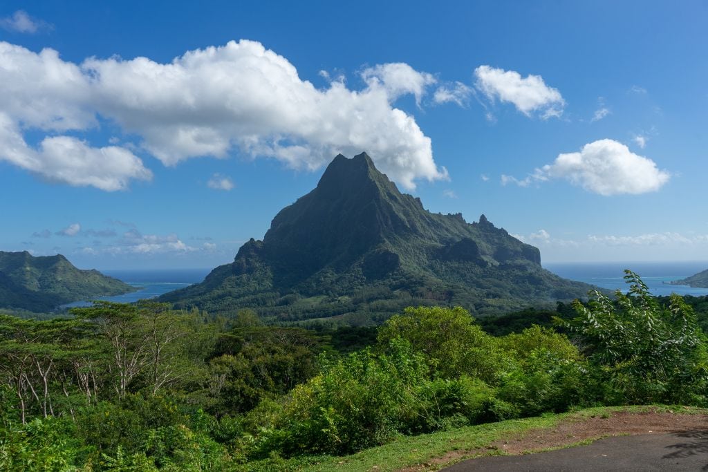 During your day trip, check out one of the best views in all of Moorea is Belvedere Lookout.