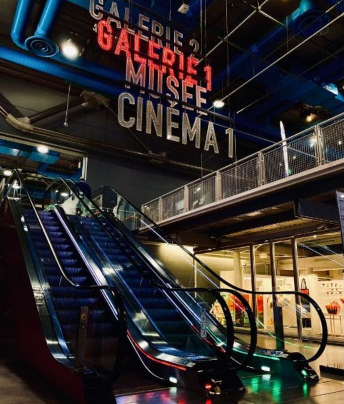 A picture of the interior of Center Pompidou. Exploring the many unique museums scattered across the city is one of the best reasons why Paris is worth visiting.