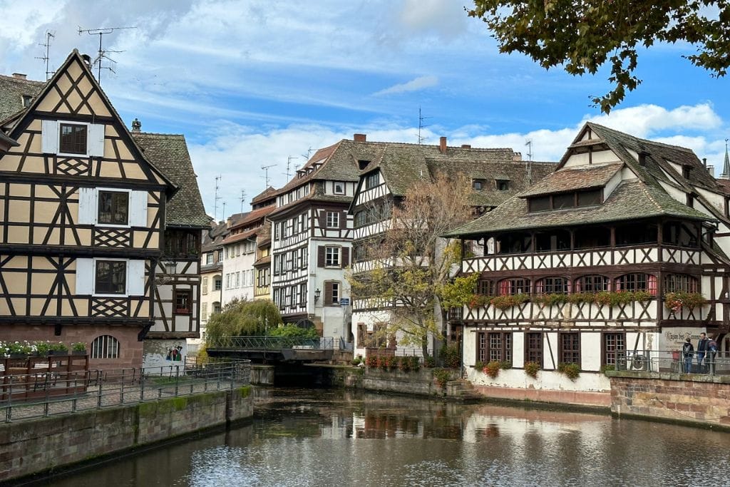 A picture of the half-timbered houses in Strasbourg. People get Paris Syndrome because their expectations of Paris don't match reality. And in my opinion, Paris doesn't really represent authentic french culture.