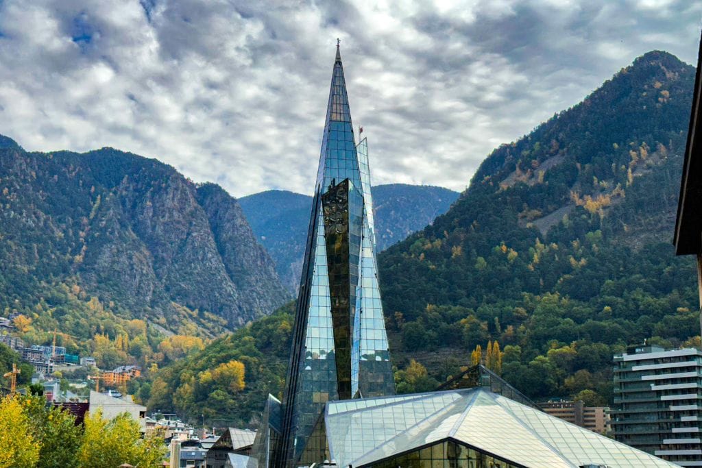 A picture of Caldea in Andorra.