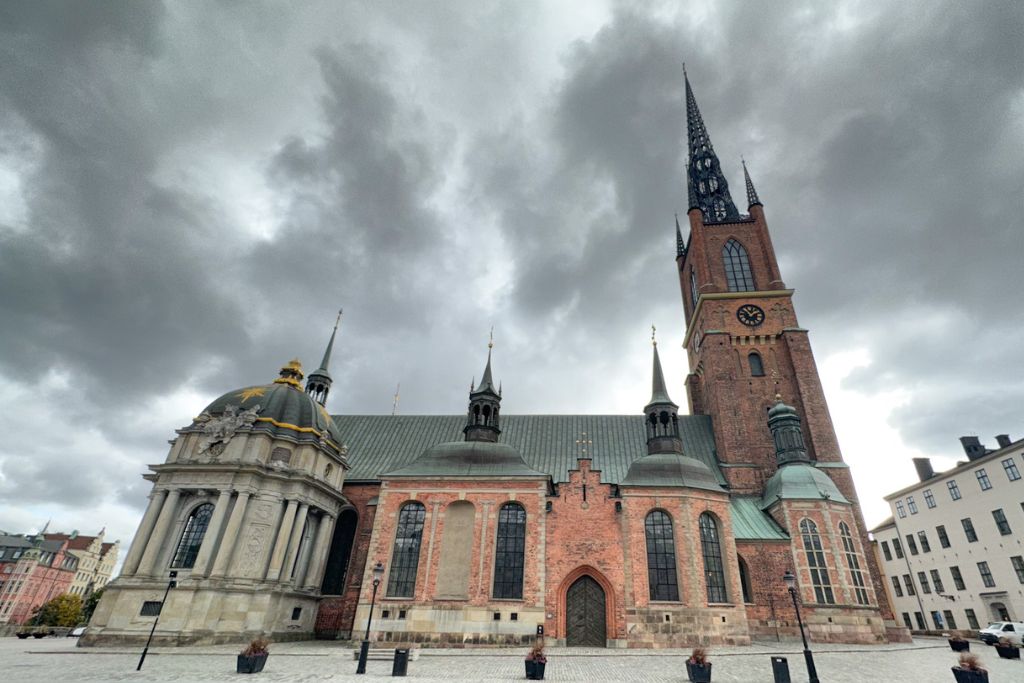 A picture of the exterior of Riddarholmen. Try to see the oldest church in Stockholm during your 3 day stay.