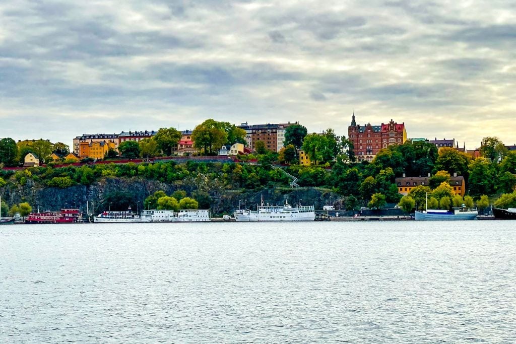 A picture of Södermalm from city hall. Make sure to visit the main attractions as well as the lesser-known spots during your 3 days in Stockholm.