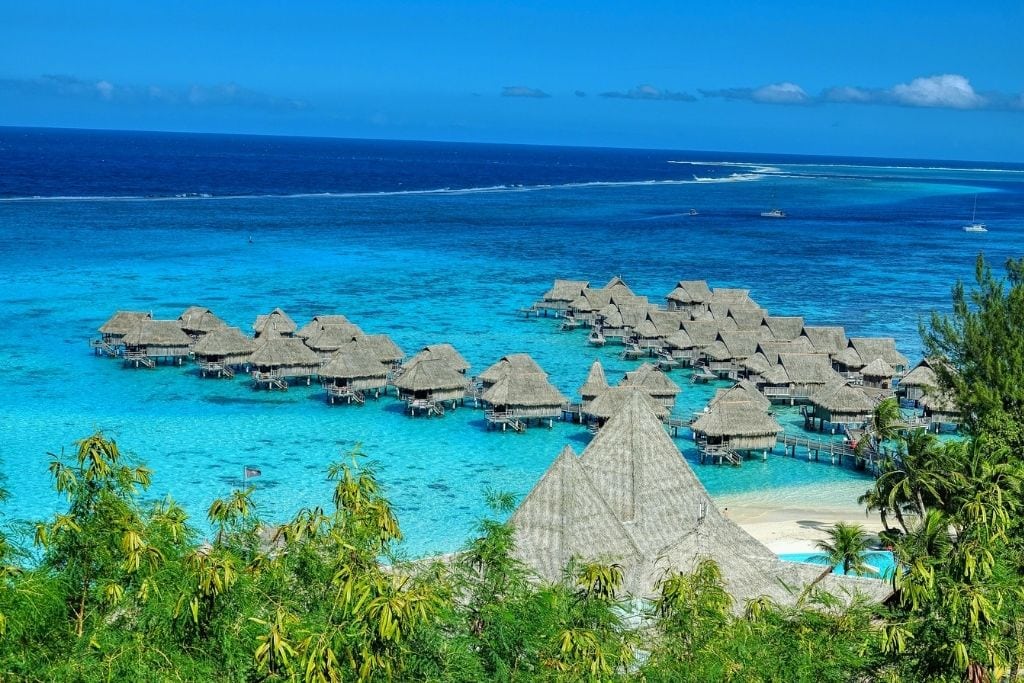 A picture of the Sofitel Kia Ora Beach Resort.