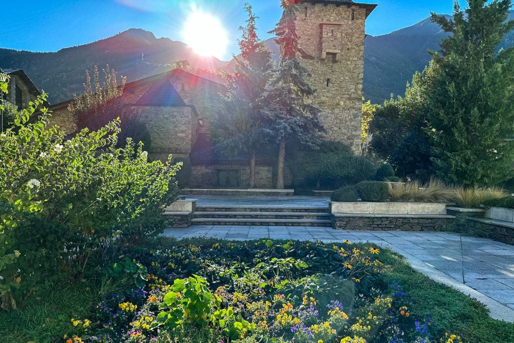 A picture of Casa de la Vall in Andorra. The country between France and Spain has a parliament that meets here for official meetings.