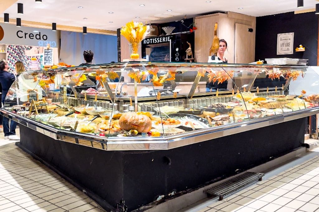 A picture of one of the stalls within the Victor Hugo Market. If you're looking for a tour that takes you beyond just this market, check out the food and history tour!