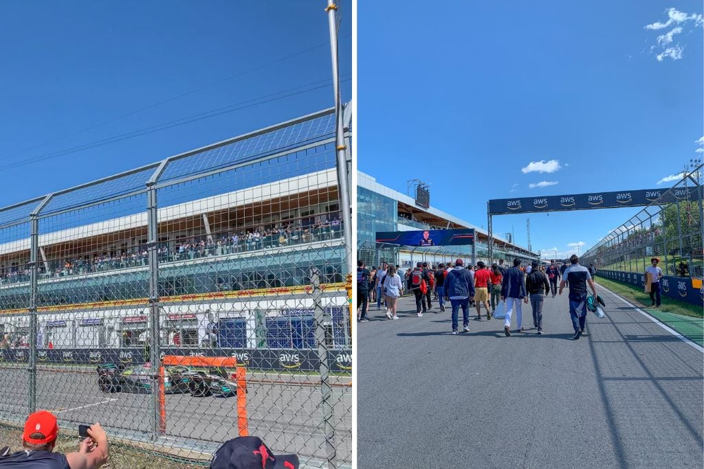 Two pictures taken during the Canadian grand prix. One thing that makes F1 TV worth it is that you can listen to the team radios unfiltered. 