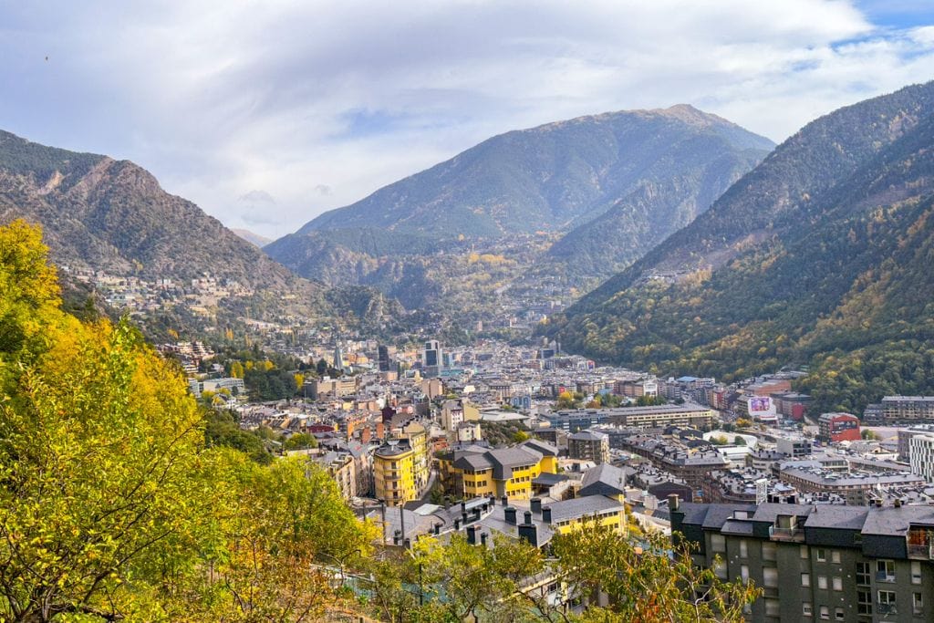 A picture of Andorra la Vella.