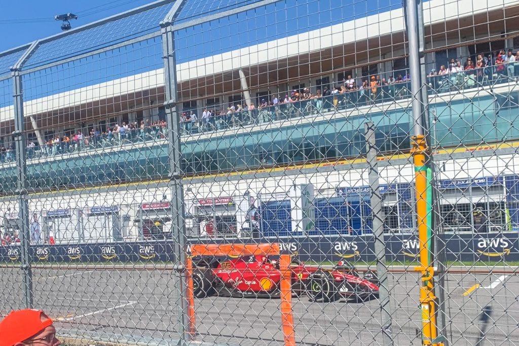 Charles racing by during the Canadian Grand Prix. Unfortunately, Charles doesn't have many words of advice that would make great F1 captions for Instagram. But, he does have a couple of hilarious one-liners!