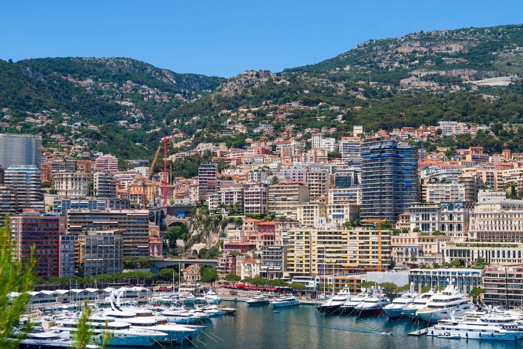 A picture of Port Hercules in Monaco. If you want a carefree day trip from Nice to Eze, doing a guided tour is the way to go! Plus, you'll even get to pass through Monaco.