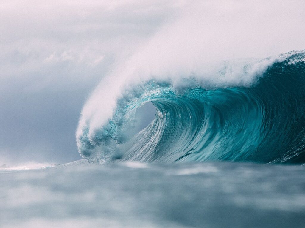 A picture of Teahupoo
