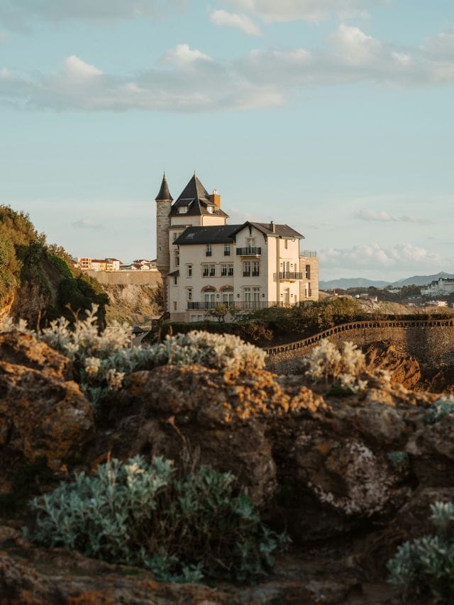 A picture of Villa Belza in Biarritz.