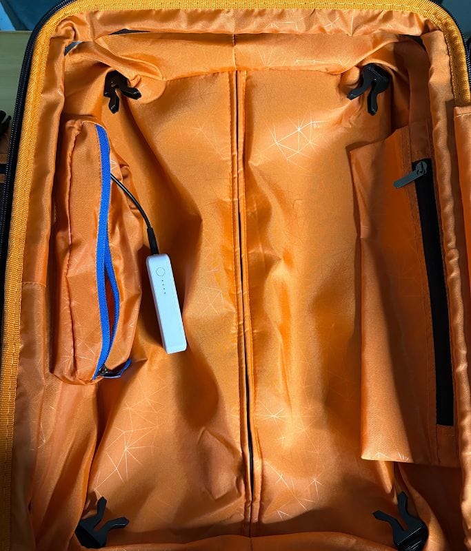 thumbnail image 2 of Traveler's Choice Amsterdam 2-Piece Carry-On Set - Expandable Luggage With Tote (Orange) 2 of 11